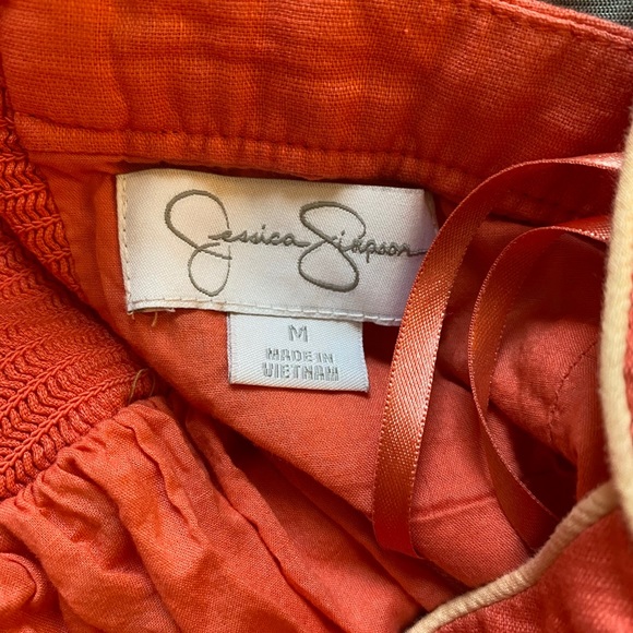 Jessica Simpson Cute little orange dress. - Picture 3 of 6